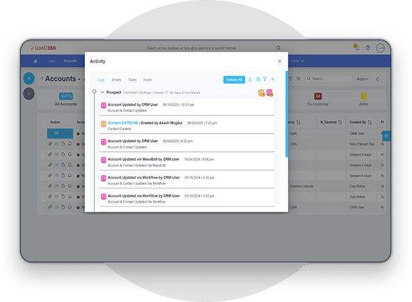 LionO360 CRM