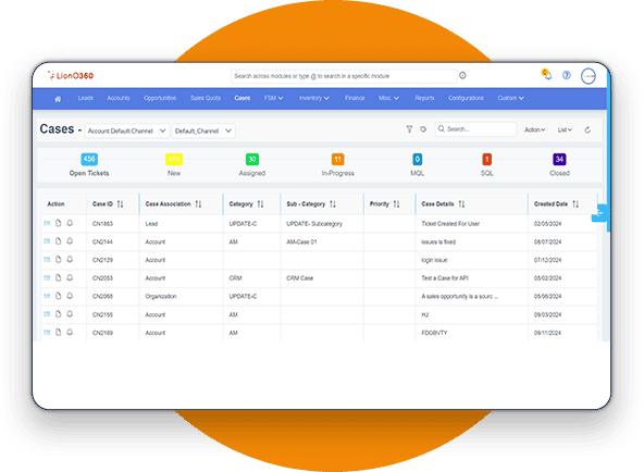 LionO360 CRM