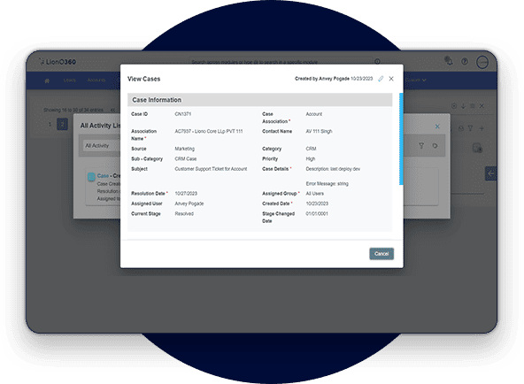 LionO360 CRM