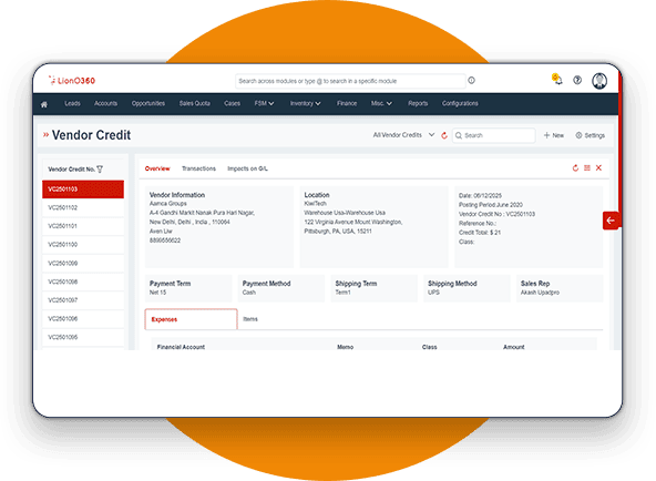 LionO360 CRM
