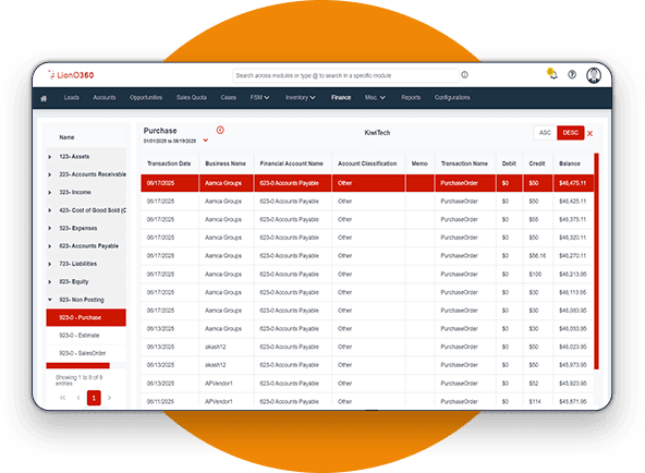 LionO360 CRM