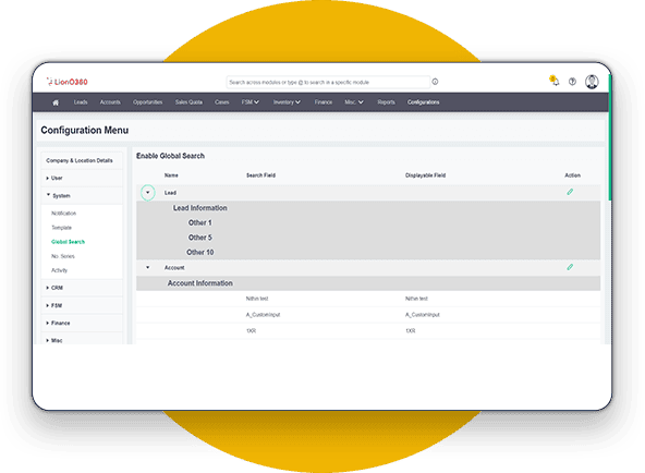 LionO360 CRM