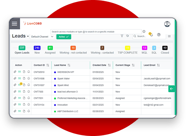 Lead Management CRM