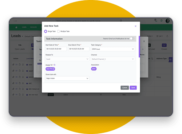 Lead Management CRM
