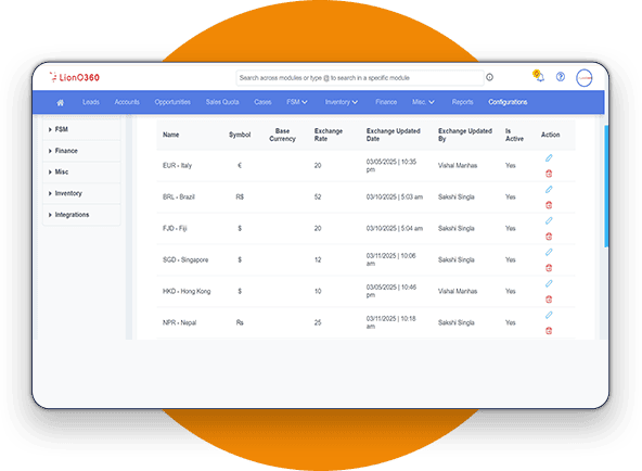 LionO360 CRM