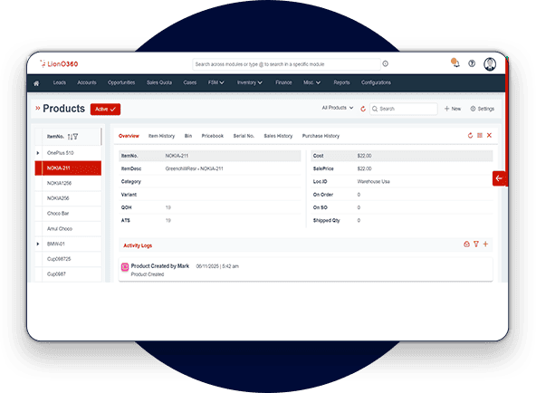 LionO360 CRM