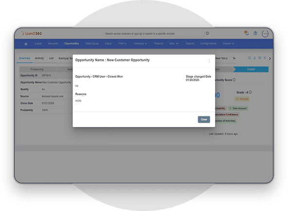 LionO360 CRM