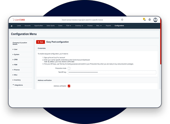 LionO360 CRM