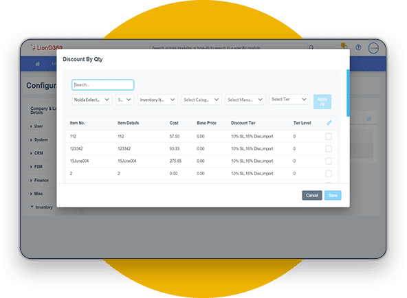 LionO360 Multi-Level Pricing
