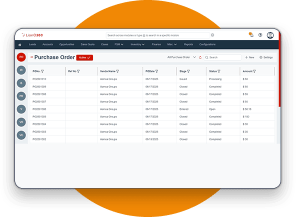 LionO360 CRM