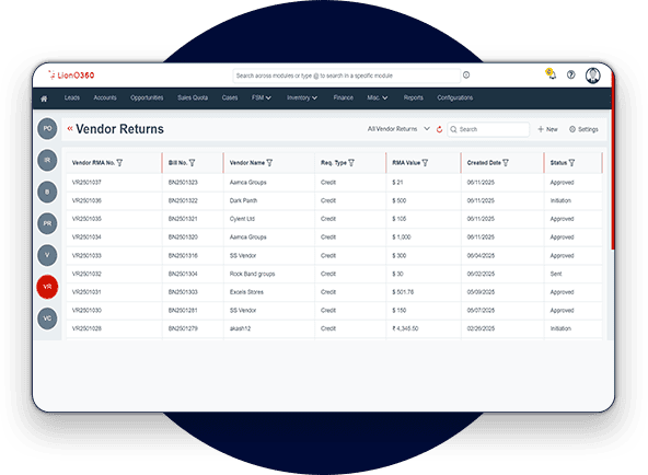 LionO360 CRM