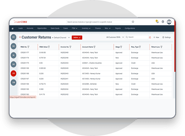 LionO360 CRM
