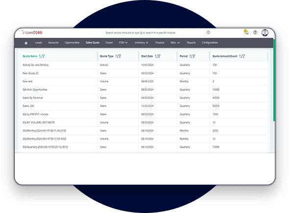 LionO360 CRM