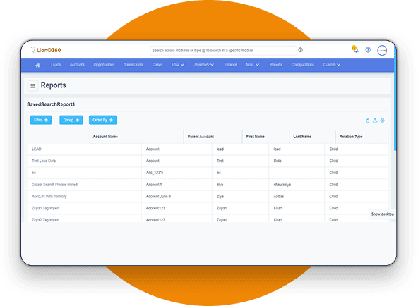 LionO360 CRM