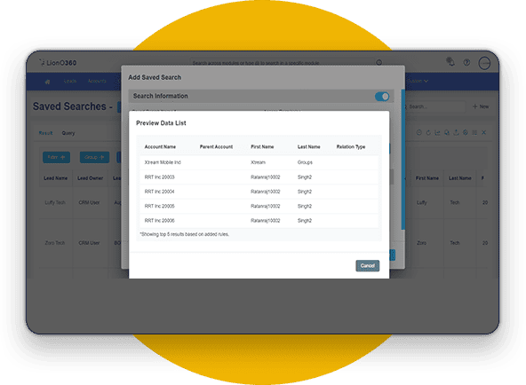 LionO360 CRM