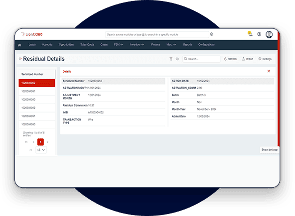 LionO360 CRM