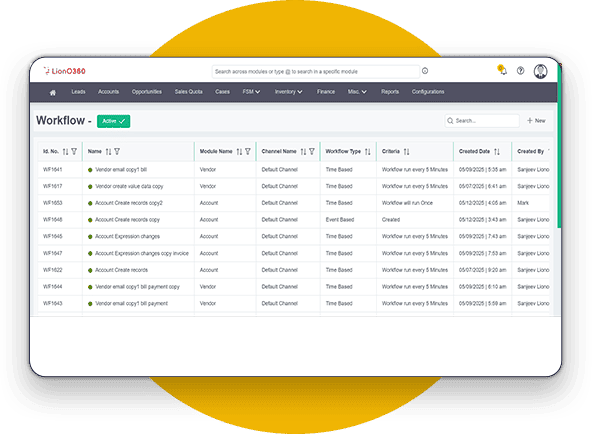 LionO360 CRM
